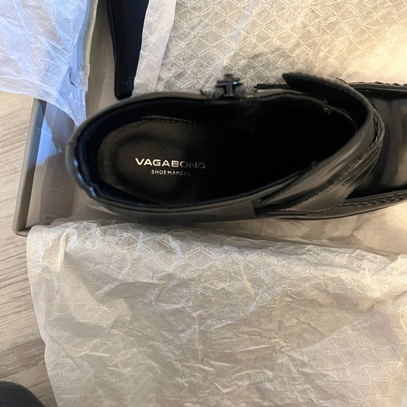 Vagabond Black Ankle Brooke Penny Boots BRAND NEW WITH BOX - Picture 7 of 8